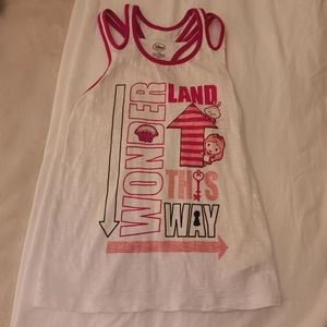 Disney racerback tank size 7/8